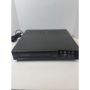 Sharp VC‑A303U VHS VCR Player • 4‑Head •‎ Tested & Working • Clean • No Remote